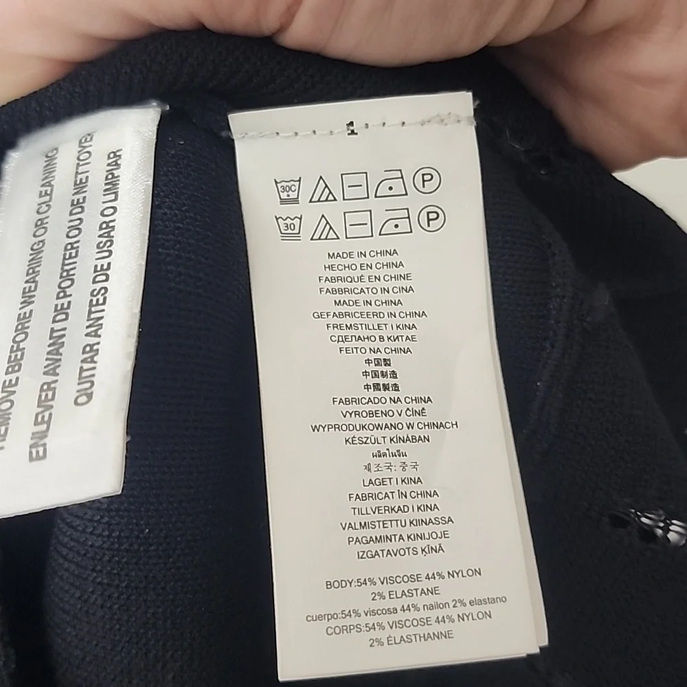 Michael Kors Black Midi Dress